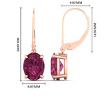 Load image into Gallery viewer, 5-carat-leverback-oval-drop-dangle-pink-sapphire-earrings-in-rose-gold-fdear11236ovgsadrpiangle4-5.00ct-nl-rg-hw.jpg?v=1765455508