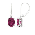 Load image into Gallery viewer, 5-carat-leverback-oval-drop-dangle-pink-sapphire-earrings-in-white-gold-fdear11236ovgsadrpiangle4-5.00ct-nl-wg.jpg?v=1765455509