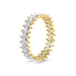 Load image into Gallery viewer, 5-carat-marquise-diamond-eternity-wedding-band-in-yellow-gold-FDEWB11257MQB-5.00CT-NL-YG