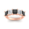 Load image into Gallery viewer, 5-carat-princess-cut-black-diamond-wedding-band-for-women-in-rose-gold-fdwb8008prblackangle5-5.00ct-nl-rg.jpg?v=1773654337
