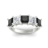Load image into Gallery viewer, 5-carat-princess-cut-black-diamond-wedding-band-for-women-in-white-gold-fdwb8008prblackangle5-5.00ct-nl-wg.jpg?v=1773654337