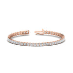 Load image into Gallery viewer, 5-carat-princess-cut-diamond-tennis-bracelet