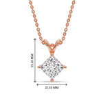 Load image into Gallery viewer, 5-carat-princess-cut-kite-solitaire-diamond-pendant-in-rose-gold-FDPD10811prangle1-5.00_ct-rg-hw?v=1758014122