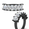 Load image into Gallery viewer, 5-carat-radiant-cut-diamond-band-for-women-in-black-gold-FD8008RABANGLE3-5.00CT-NL-BG