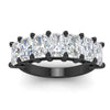 Load image into Gallery viewer, 5-carat-radiant-cut-diamond-band-for-women-in-black-gold-FD8008RABANGLE5-5.00CT-NL-BG