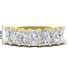 Load image into Gallery viewer, 5-carat-radiant-cut-diamond-band-for-women-in-yellow-gold-FD8008RAB-5.00CT-NL-YG-HW