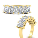 Load image into Gallery viewer, 5-carat-radiant-cut-diamond-band-for-women-in-yellow-gold-FD8008RABANGLE3-5.00CT-NL-YG