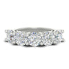 Load image into Gallery viewer, 5-carat-round-5-stone-diamond-anniversary-wedding-band-in-white-gold-FDENS141ROB-5.00CT-NL-WG