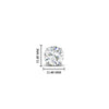 Load image into Gallery viewer, 5 Carat Round Cut Mens Earring