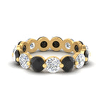 Load image into Gallery viewer, 5 Ct Round Cut Diamond Eternity Ring Common Prong