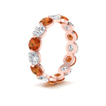 Load image into Gallery viewer, 5 Ct Round Cut Diamond Eternity Ring Common Prong