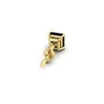 Load image into Gallery viewer, 5 Carat Square Cut Mens Earring