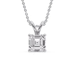 Load image into Gallery viewer, Asscher Cut Solitaire Pendant