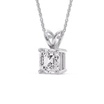 Load image into Gallery viewer, Asscher Cut Solitaire Pendant