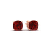 Load image into Gallery viewer, 5-ct-cushion-cut-ruby-basket-stud-earring-in-rose-gold-fdear10411cugrudrangle1-5.00ct-nl-rg.jpg