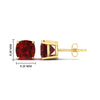 Load image into Gallery viewer, 5-ct-cushion-cut-ruby-basket-stud-earring-in-yellow-gold-fdear10411cugrudrangle2-5.00ct-nl-yg-hw.jpg