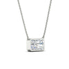 Load image into Gallery viewer, 5-ct-east-west-radiant-cut-bezel-diamond-pendant-in-white-gold-fdpd11763raangle3-5.00ct-nl-wg.jpg