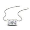 Load image into Gallery viewer, 5-ct-east-west-radiant-cut-bezel-diamond-pendant-in-white-gold-fdpd11763rasleep-5.00ct-nl-wg.jpg