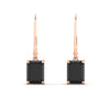 Load image into Gallery viewer, 5-ct-emerald-cut-black-diamond-drop-earrings-in-rose-gold-fdear11236emgblackangle2-5.00ct-nl-rg.jpg?v=1765364332