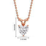 Load image into Gallery viewer, 5-ct-heart-solitaire-pendant-in-rose-gold-FDPD8469ANGLE1-HT-5.00-RG-HW.jpg?v=1758617416