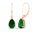 Load image into Gallery viewer, 5-ct-lever-back-pear-shaped-emerald-earrings-for-women-in-rose-gold-fdear11236pegemgrangle1-5.00ct-nl-rg.jpg?v=1768545021