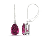 Load image into Gallery viewer, 5-ct-lever-back-pear-shaped-pink-sapphire-earrings-for-women-in-white-gold-fdear11236pegsadrpiangle4-5.00ct-nl-wg.jpg?v=1768545021