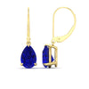 Load image into Gallery viewer, 5-ct-lever-back-pear-shaped-sapphire-earrings-for-women-in-yellow-gold-fdear11236pegsablangle4-5.00ct-nl-yg.jpg?v=1768544716