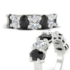 Load image into Gallery viewer, 5-ct-oval-seven-stone-black-diamond-anniversary-band-for-women-in-white-gold-fdwb8008ovblackangle3-5.00ct-nl-wg.jpg