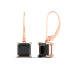 Load image into Gallery viewer, 5-ct-princess-cut-black-diamond-leverback-dangle-earrings-in-rose-gold-fdear11236prgblackangle1-5.00ct-nl-rg.jpg?v=1765510603