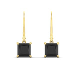 Load image into Gallery viewer, 5-ct-princess-cut-black-diamond-leverback-dangle-earrings-in-yellow-gold-fdear11236prgblackangle2-5.00ct-nl-yg.jpg?v=1765510603