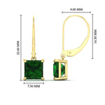 Load image into Gallery viewer, 5-ct-princess-cut-emerald-leverback-dangle-earrings-in-yellow-gold-fdear11236prgemgrangle4-5.00ct-nl-yg-hw.jpg?v=1765510603