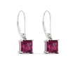 Load image into Gallery viewer, 5-ct-princess-cut-pink-sapphire-leverback-dangle-earrings-in-white-gold-fdear11236prgsadrpiangle3-5.00ct-nl-wg.jpg?v=1765510602