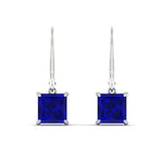 Load image into Gallery viewer, 5-ct-princess-cut-sapphire-leverback-dangle-earrings-in-white-gold-fdear11236prgsablangle2-5.00ct-nl-wg.jpg?v=1765510602