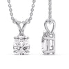 Load image into Gallery viewer, Pear Shaped Solitaire Necklace