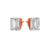 Load image into Gallery viewer, 5-ct.-emerald-cut-stud-earring-in-rose-gold-FD-EAR10411EM-5.00CT-NL-RG.jpg?v=1769501017