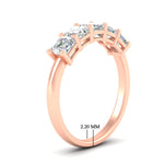 Load image into Gallery viewer, 5-stone-asscher-cut-1.50-carat-diamond-wedding-band-in-rose-gold-fdwb8008asangle2-1.50ct-nl-rg-hw.jpg?v=1773744975