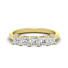 Load image into Gallery viewer, 5-stone-asscher-cut-1.50-carat-diamond-wedding-band-in-yellow-gold-fdwb8008assleep-1.50ct-nl-yg.jpg?v=1773744975
