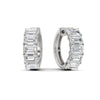 Load image into Gallery viewer, 5-stone-emerald-cut-hoop-earrings-in-white-gold-fdear11542emangle1-nl-wg.jpg?v=1764910295