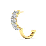Load image into Gallery viewer, 5-stone-emerald-cut-hoop-earrings-in-yellow-gold-fdear11542emangle4-nl-yg.jpg?v=1764910295