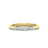 Load image into Gallery viewer, 5-stone-emerald-cut-mini-stacking-wedding-ring-in-yellow-gold-FD8126EMB-0.50CT-NL-YG