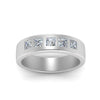 Load image into Gallery viewer, Flat Flush Set Mens Wedding Band