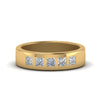 Load image into Gallery viewer, Flat Flush Set Mens Wedding Band