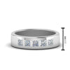 Load image into Gallery viewer, Flat Flush Set Mens Wedding Band