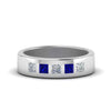Load image into Gallery viewer, Flat Flush Set Mens Wedding Band