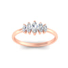Load image into Gallery viewer, 5-stone-marquise-diamond-half-carat-women-wedding-band-in-rose-gold-fdwb8008mqangle5-0.50ct-nl-rg.jpg