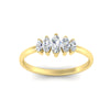 Load image into Gallery viewer, 5-stone-marquise-diamond-half-carat-women-wedding-band-in-yellow-gold-fdwb8008mqangle5-0.50ct-nl-yg.jpg