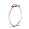 Load image into Gallery viewer, 5-stone-marquise-pink-sapphire-half-carat-women-wedding-band-in-white-gold-fdwb8008mqgsadrpiangle2-0.50ct-nl-wg.jpg
