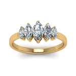 Load image into Gallery viewer, 5-stone-marquise-wedding-band-1.5-ct-in-yellow-gold-FD8008-1.5CTMQB-NL-YG.jpg