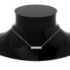 Load image into Gallery viewer, 5-stone-princess-cut-diamond-bar-pendant-in--FDPD8413-NL-WG