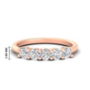 Load image into Gallery viewer, 5-stone-round-cut-1-carat-diamond-wedding-band-in-rose-gold-FDENS141ROB-1.00CT-NL-RG-HW
